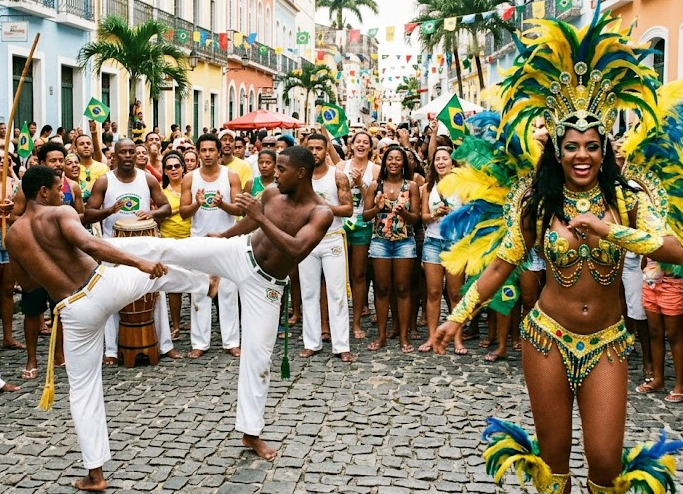 Kursus Bahasa Portugis + Budaya: Belajar Samba dan Capoeira