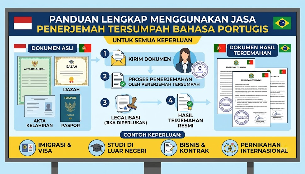 Panduan Lengkap Menggunakan Jasa Penerjemah Tersumpah Bahasa Portugis untuk Semua Keperluan